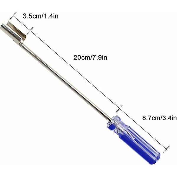 Skrutrekkeruttrekker F-hodeuttrekker BNC-kontaktverktøy F-hodeuttrekker Profesjonell skrutrekkeruttrekker Installering av F-hodekontakter Blå plast