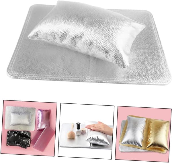 Handstöd för naglar Nagelkudde Handstöd Kudde Bekvämt Pu Material Set