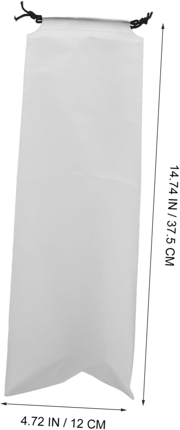 6 stk. paraplyoppbevaringspose for sammenleggbare paraplyer og sammenleggbar design