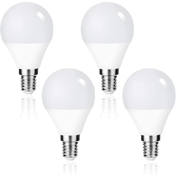 E14 LED-lampor 5w G45 Edison Skruv Glödlampa Globe Golfbolllampor Plast