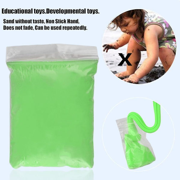 100g Superkevyt DIY Lasten Koulutushiekka Saven 3D Lasten Leikki