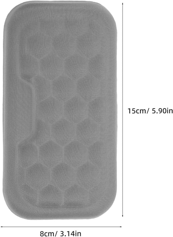 2 st handledsstöd för mus i minneskum, ergonomisk handledsstödsdyna för skrivbord