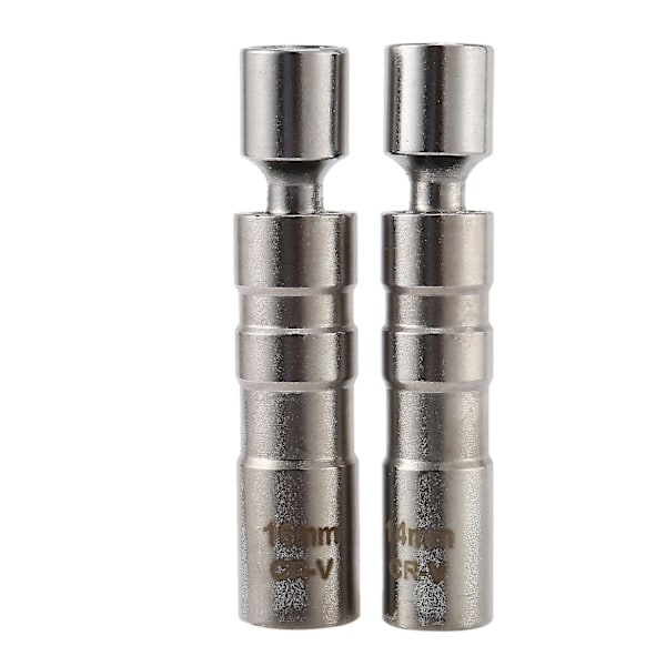 14mm ja 16mm Ohutseinäiset Magneettiset Kääntyvät Tulpanpistokkeet - 3/8 tuuman Veto 12-kulmainen Tulpanpistokkeen Poisto Työkalu