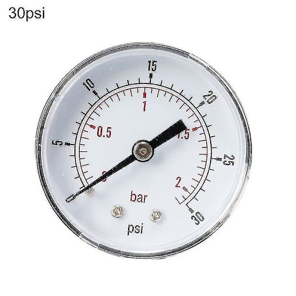 Trykkmåler 52mm Skive 1/8 ''