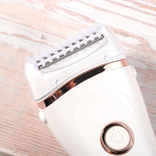 Epilator til kvinder i rustfrit stål, hårfjerningsværktøj til ansigt, arm, armhule, ben, bikini