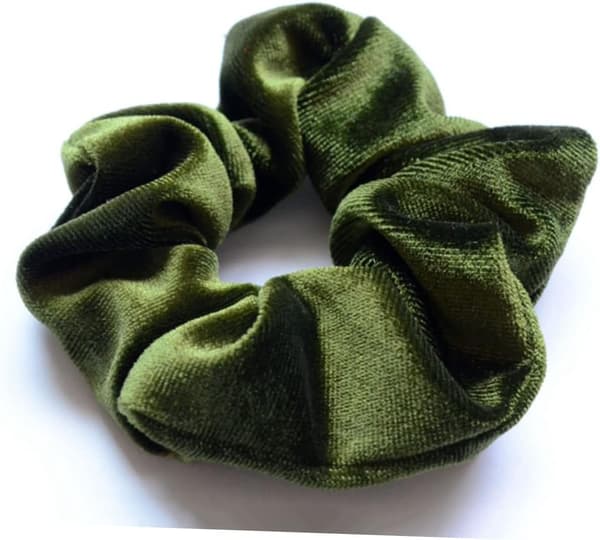16 stk. fløyels hårstrikker, elastiske scrunchies for hår til kvinner, gutter og jenter