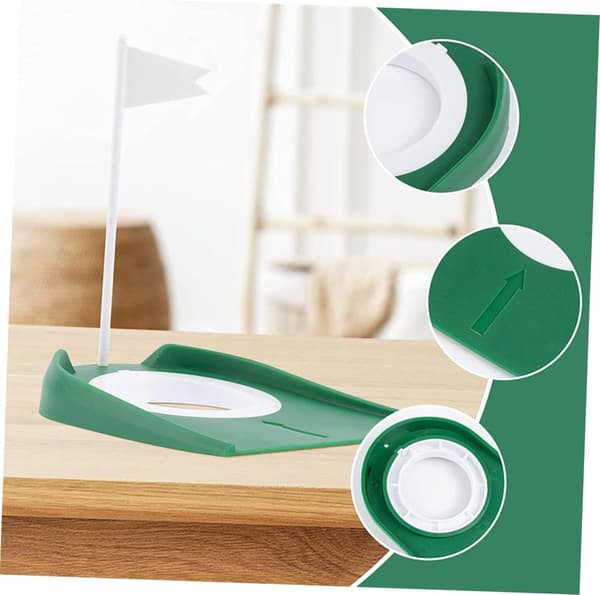 2 st plastputtkopp golf träningshjälp bärbar putthålsövningskopp