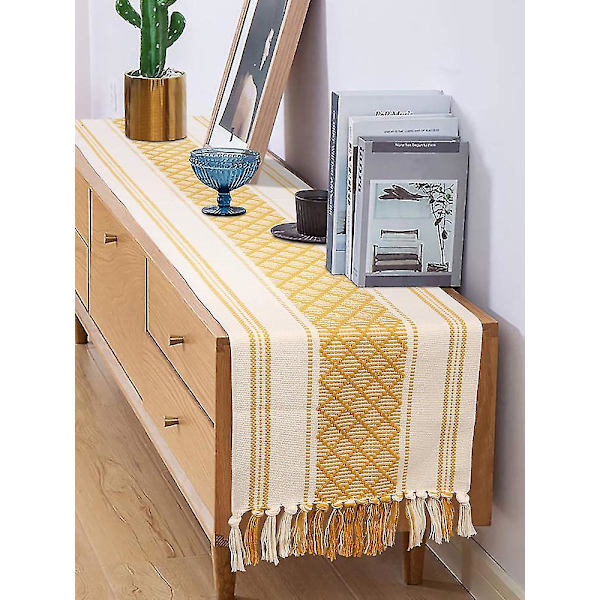 Pöytäliina 35x170cm Boho Pöytäliina Maalaistalon Sisustus