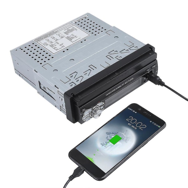 7 Tuuman Bluetooth-autoradion ja MP5-soitin kameralla