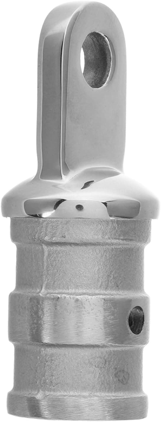 316 Rostfritt Stål Förlängd Rörplugg 25Mm Marin Bimini Topplock Extern Ögonände Båtbeslag