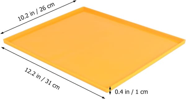 Non-Stick Silikone Kagerulle Måtte Bageplade med Dobbeltsidet Form