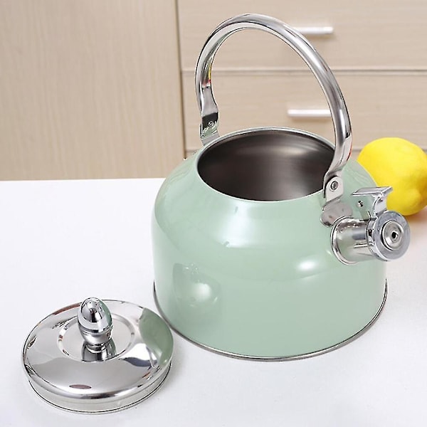 2,5 l Vihlova Kettle Teräksinen Teekannu Keittiövälineet Suuri