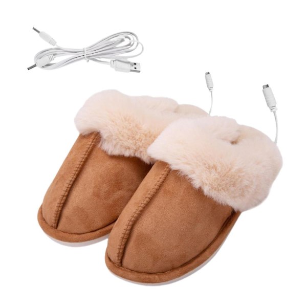 Unisex USB Foot Warmer Winter Electric Heating Plush