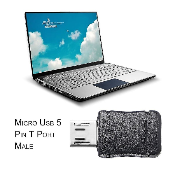 10 stk Micro USB T-Port Han 5-polet Stikkontakt Dæksel