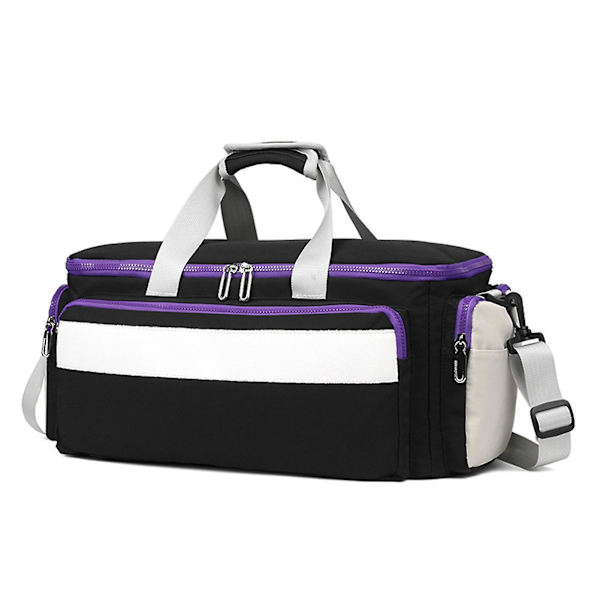 Treningsbag for kvinner med skjult lomme Kvadratisk bag for treningssentre Weekendtur