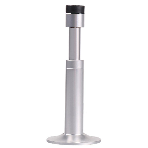 Stille Tilbagefjedrende Dørholder Hydraulisk Buffer Dørstopper Vægmonteret Bumper Aluminum-Silver