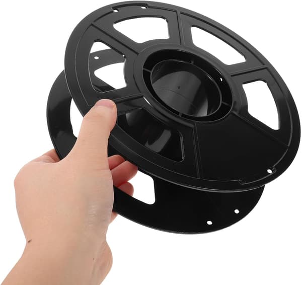 6 stk. plastspole genanvendelig printerfilamentholder opbevaring tom spole