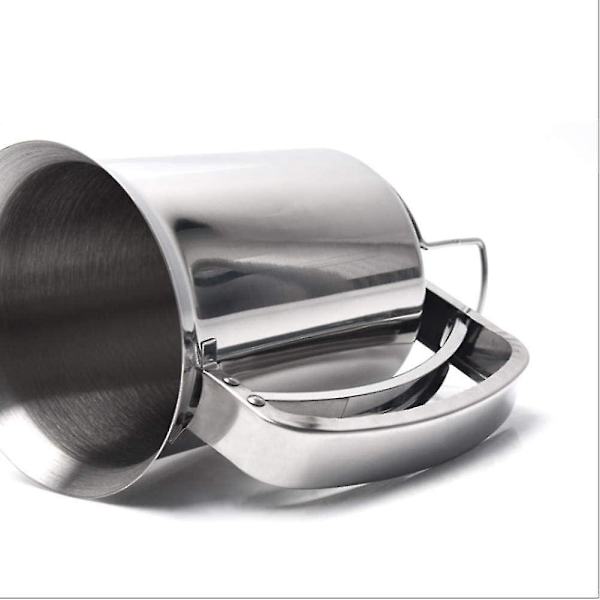 Batter Dispenser i Rustfrit Stål - Professionel Battertragt Køkkenredskab til Bagning af Kager, Cupcakes, Crepes, Muffins, Waffles