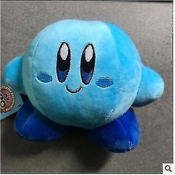 Spel Kirby Toy Pose Soft Kid stoppad docka BLUE