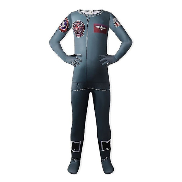 Lone Ranger Kostym Jumpsuit för Barn 5-10 År 6-7 Years
