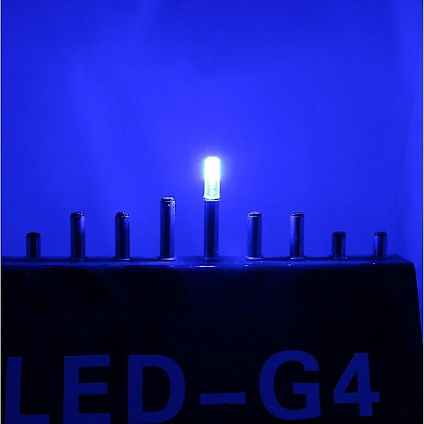 1W G4 Bi-pin LED-lampa 24 SMD 3014 Röd Blå Grön Dekor