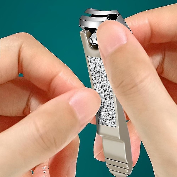 Negleklippersett, Ergonomiske Tånegleklipper Med Sklisikker Design, Profesjonell Fingernegleklipper