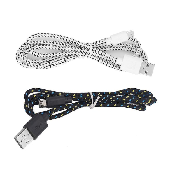 V8 Micro 2.0 USB Litteä Nuudeli Datakaapeli Android-puhelimille