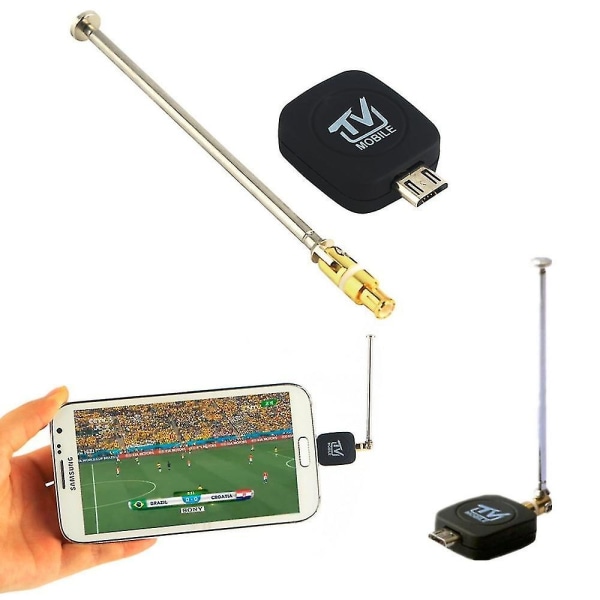 Mini Micro Usb Dvb-t-inngang digital mobil-tv-mottaker