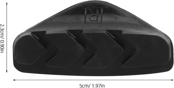 Landsvägscykel C-bromsbelägg 4 st (2 par) Gummi Bromsbelägg Set