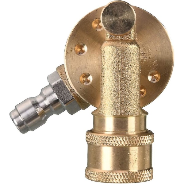 Verktøy for daglig svingkobling for trykkvaskerspisser, renseanlegg for takrenner, 1/4 tommers hurtigkobling, 240 grader, 4500 Psi 1 stk