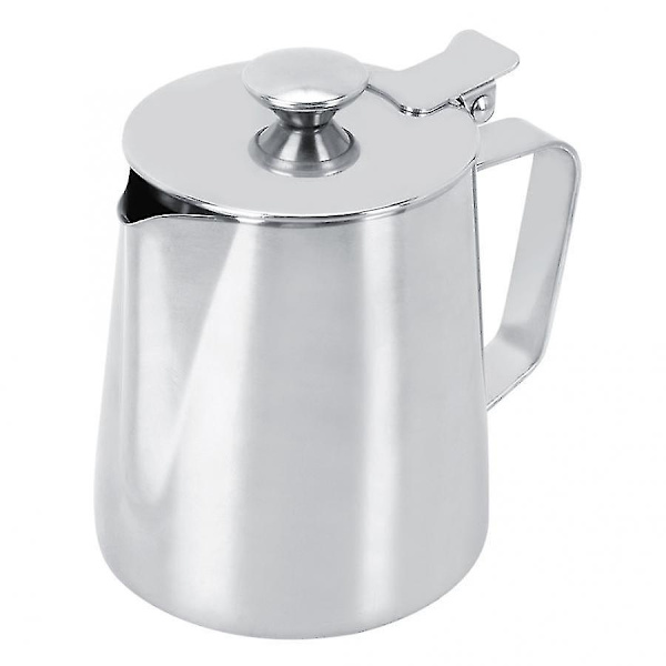 350ml Melkekanne i rustfritt stål, skummende kopp for kaffe, kaffekrus