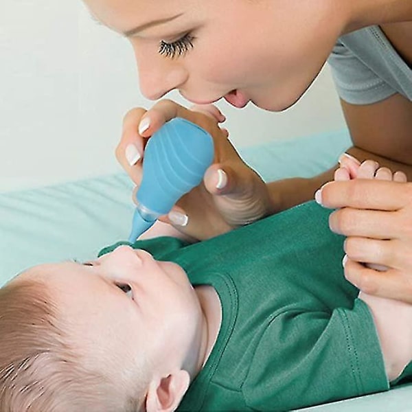 Premium næsesuger Anti-tilbagestrømning, blødt hoved babyslim