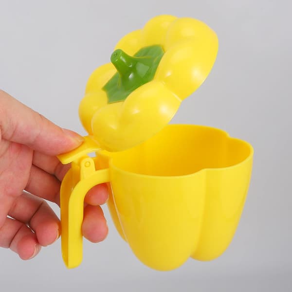 Pepparformad kryddbehållare kryddburk med stabil botten