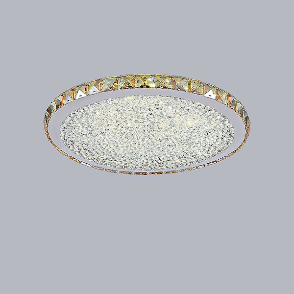 1-lys 44,5 cm Mini Style LED Flush Mount Metall Krystall