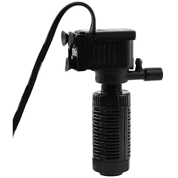 Akvarium Inre Filter Fisktank Justerbar 300 L-h Vatten