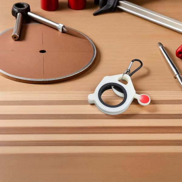 6 stk. Kabelbinder Organizer Boks Bærbar Lysende Kabelbinder Opbevaringsholder