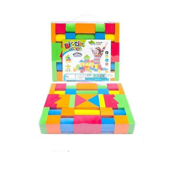 Baby Intelligensspel Byggstenar Säkra Skum Byggstenar Mjuka Byggstenar Leksak Baby|block