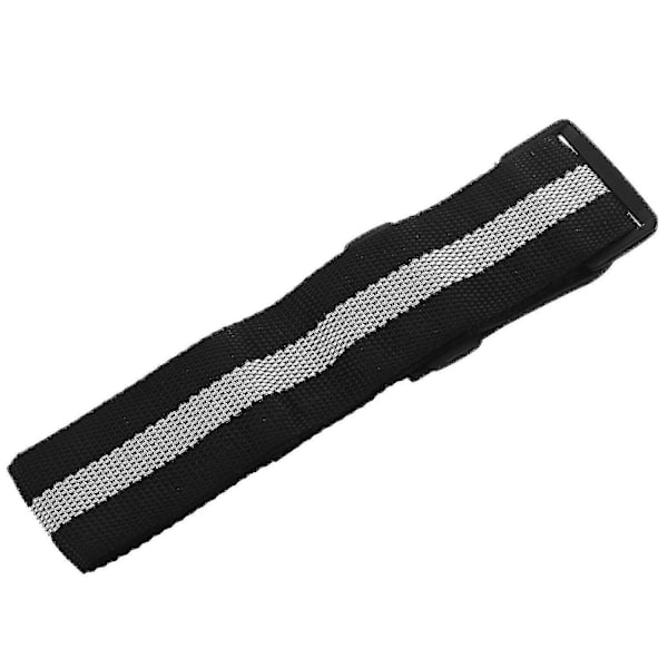 Justerbara Gitarrremmar Nylon Gitarrrem PU Läder Svart + Grå