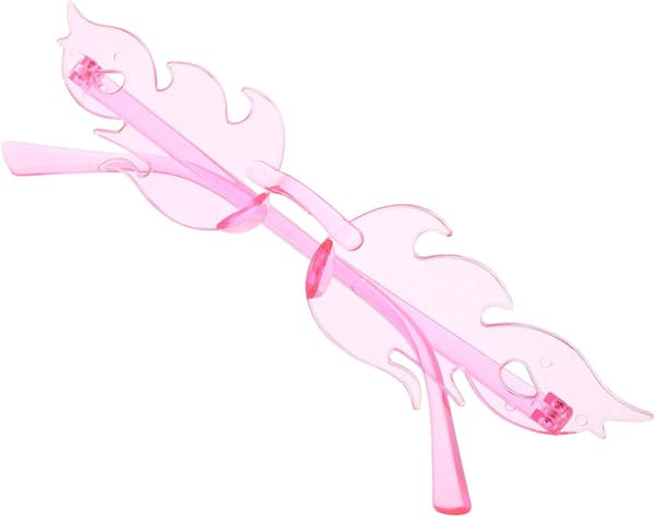 Flammemønster Rosa Ramme Solbriller Lette UV-beskyttelse Damesolbriller