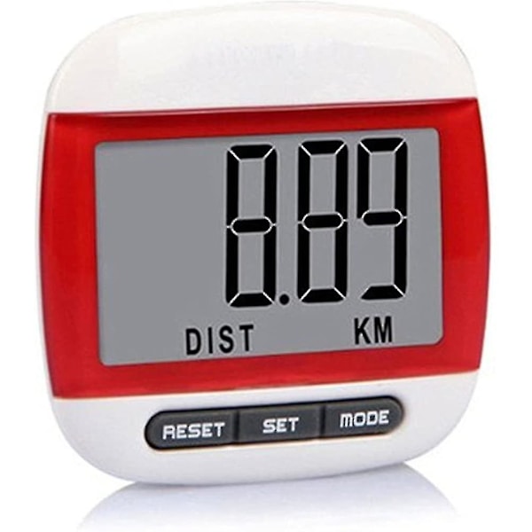 Stegräknare för promenader/löpning - Kilometer/mil-avstånd, kaloriräknare, sport