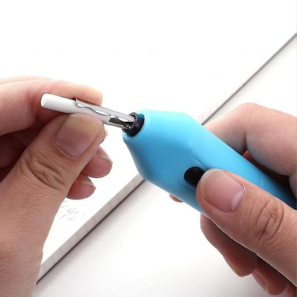 Elektrisk Suddgummi Batteridriven Automatisk Suddgummi Gummi För Konstnär Ritning Måleri Skissning