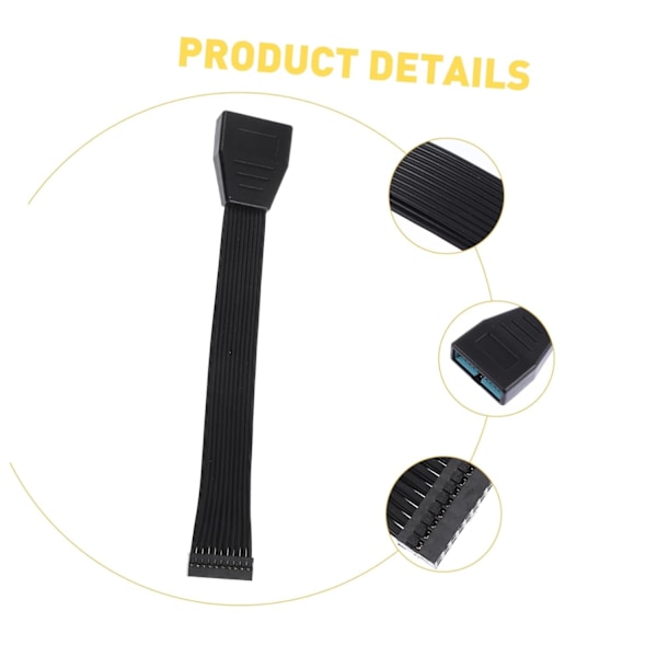 USB-kaapeli Cm Sisäinen laajennusliitin Emolevyn sovitin Naaras-uros