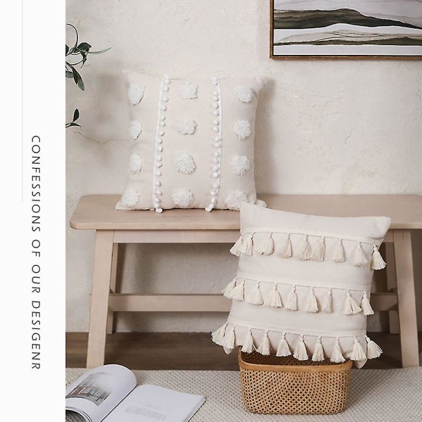 Drop case Tuft tyynynpäällinen cover cover sohva koristeleva boho-tyyli  d0d1 | Fyndiq