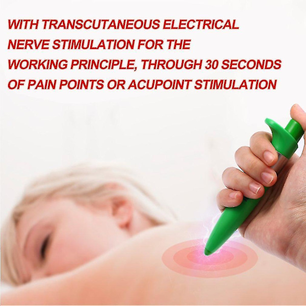 Elektronisk Puls Smertelindrende Akupunktur Massage Pen