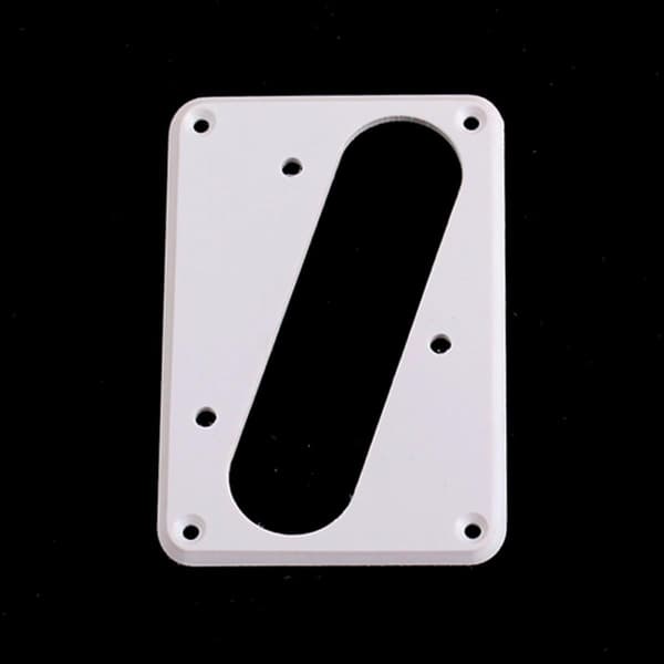 Enkeltlags metall pickupdeksel Humbuckerramme Flat base Elegant hvit erstatning