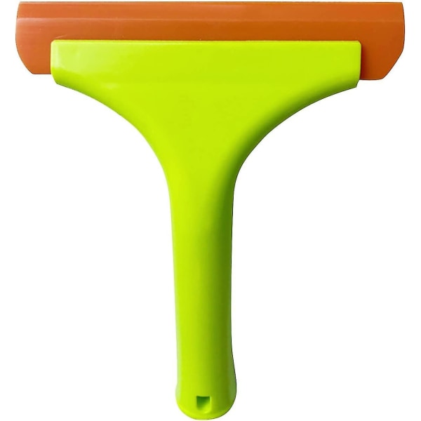 Super Fleksibel Silikon Squeegee, Auto Vannblad, Vannvisker, Dusjsqueegee, 5.9'' Blad Og 7.5'' Langt Håndtak, For Bilrute, Vindu, Speil