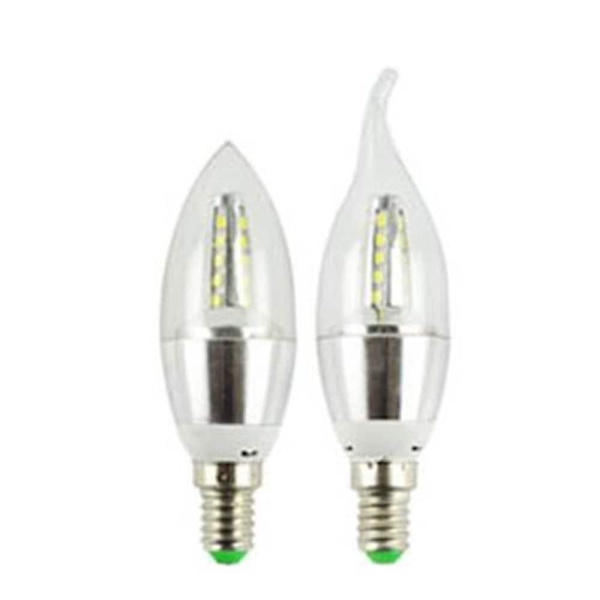 10 stk Høy Lysstyrke Lampara Led E14 Lyspære 5w