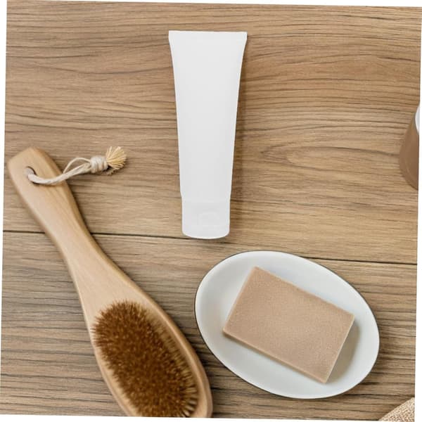 50 st små reseflaskor 50 ml påfyllningsbara plasttuber med snäpplock