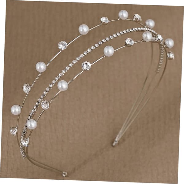 Rhinestone Pandebånd Brude Hårtilbehør Elegant Multi Bryllupshårbånd