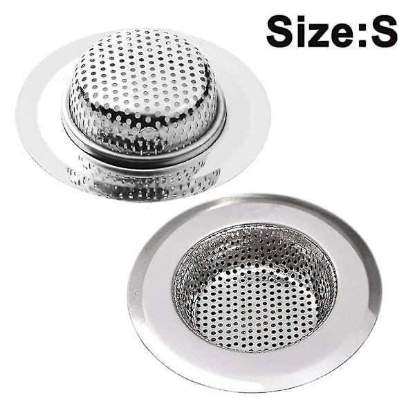 2 st Köksho Strainer Korg Rostfritt Stål Diskhon Avlopp Filter Köksredskap Och Prylar Diskhon Filter-hyj Small